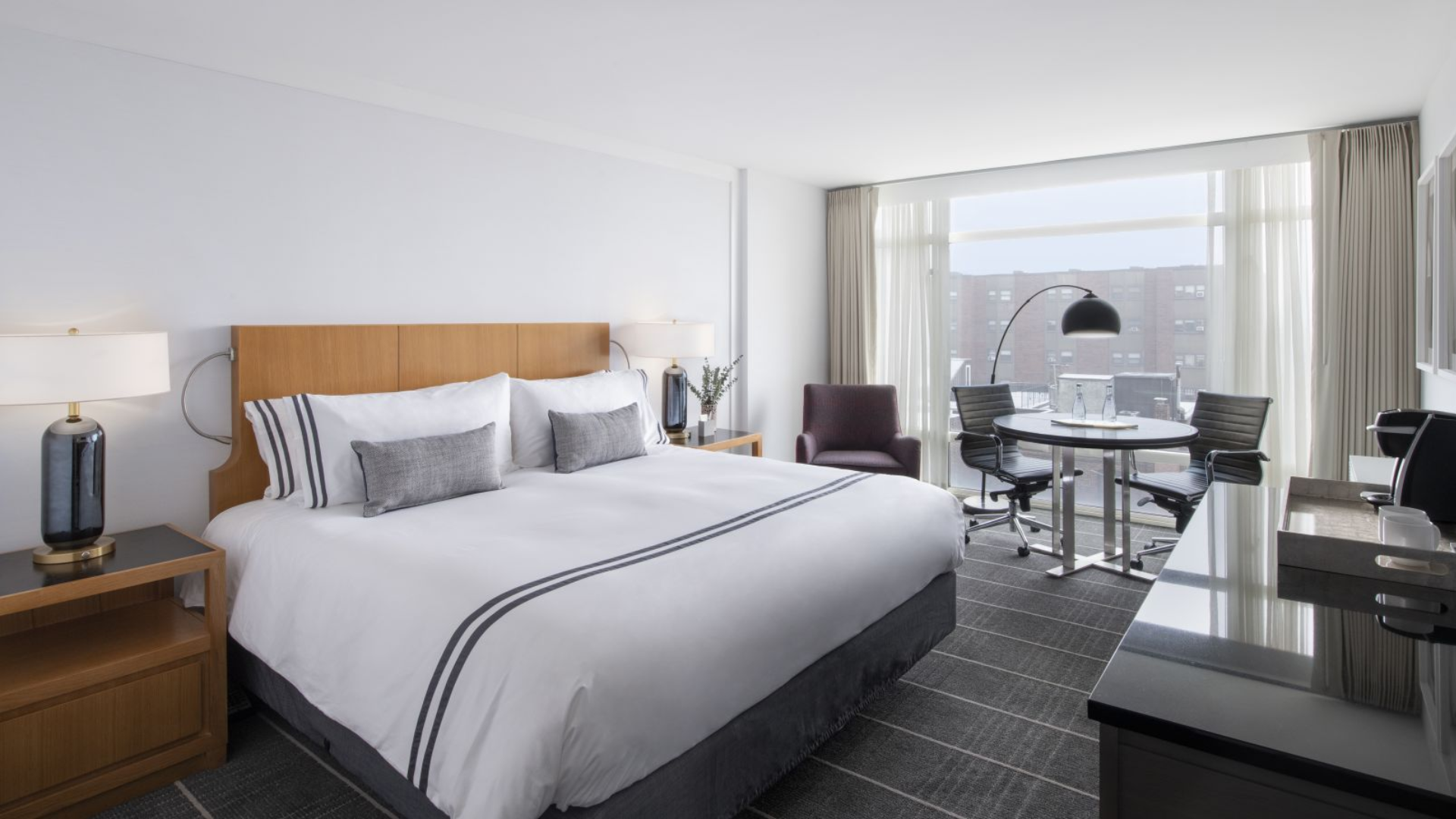 Guest Room at The Colonnade Hotel